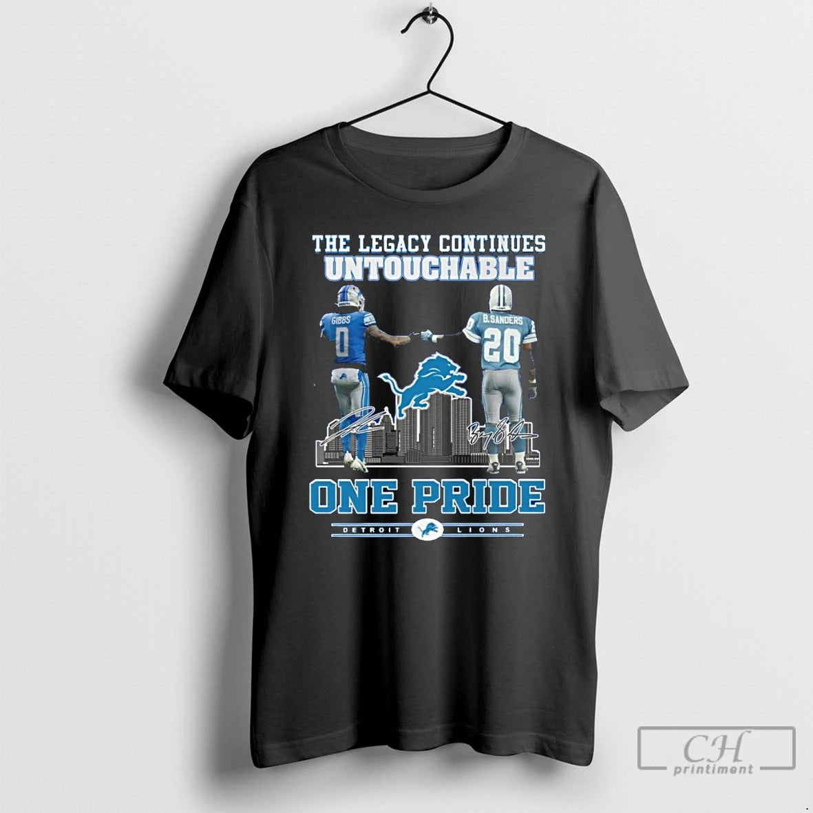 Classic Detroit Lions One Pride The Legacy Continues Untouchable 2025 T-Shirts, Hoodie, Sweatshirt | AU18TeeNovaLab.com