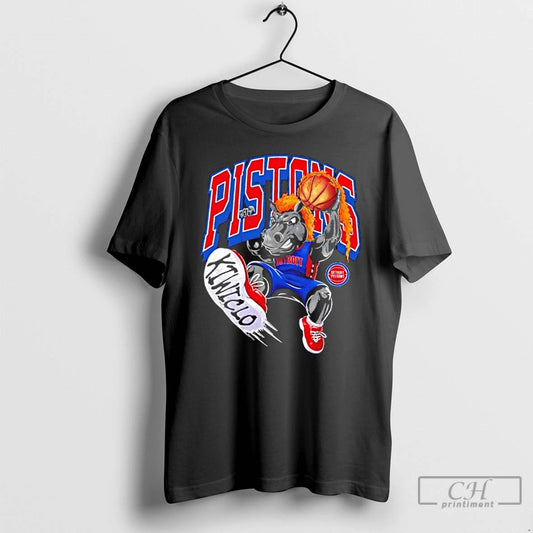 Classic Detroit Pistons Mascot Hooper Slam Basketball T-Shirts, Hoodie, Sweatshirt | AU18TeeNovaLab.com