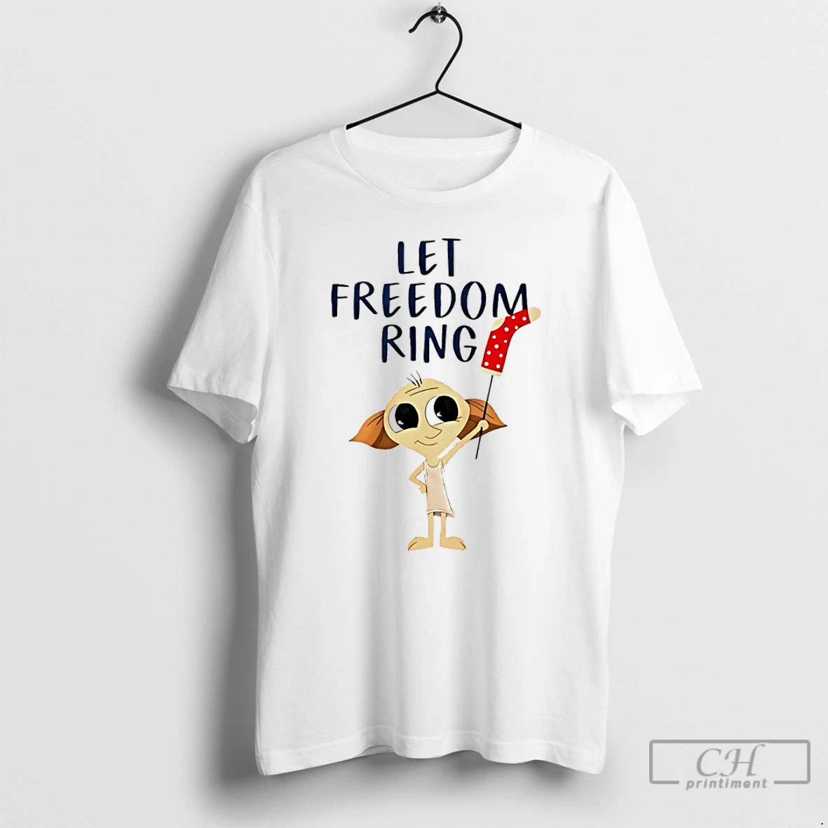 Classic Dobby Let Freedom Ring Cartoon T-Shirts, Hoodie, Sweatshirt | AU18TeeNovaLab.com