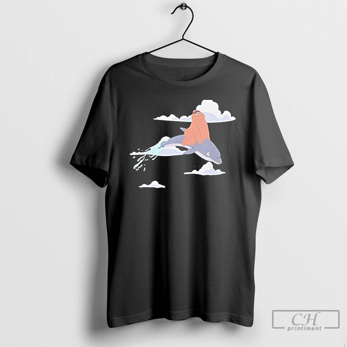 Classic Dolphin Ride Family Guy T-Shirts, Hoodie, Sweatshirt | AU18TeeNovaLab.com