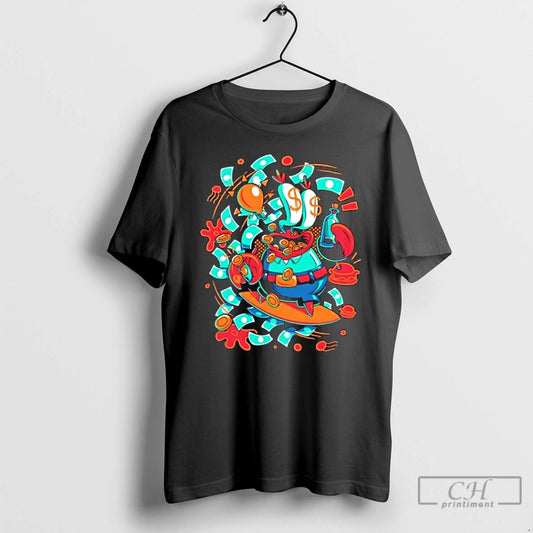 Classic Don Cangrejo Cartoon T Shirts