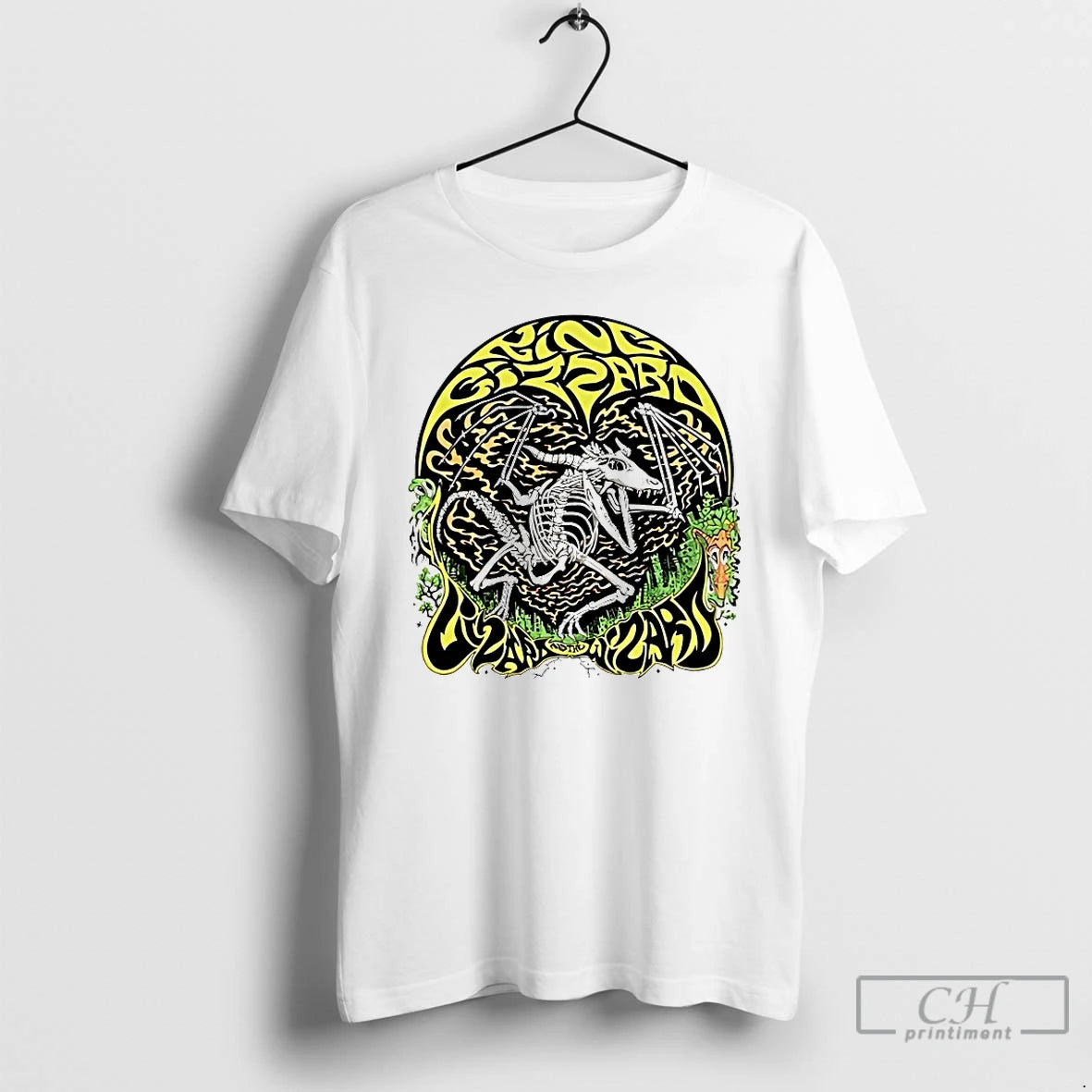 Classic Dragon Skeleton King Gizzard And The Lizard Wizard T-Shirts, Hoodie, Sweatshirt | AU18TeeNovaLab.com