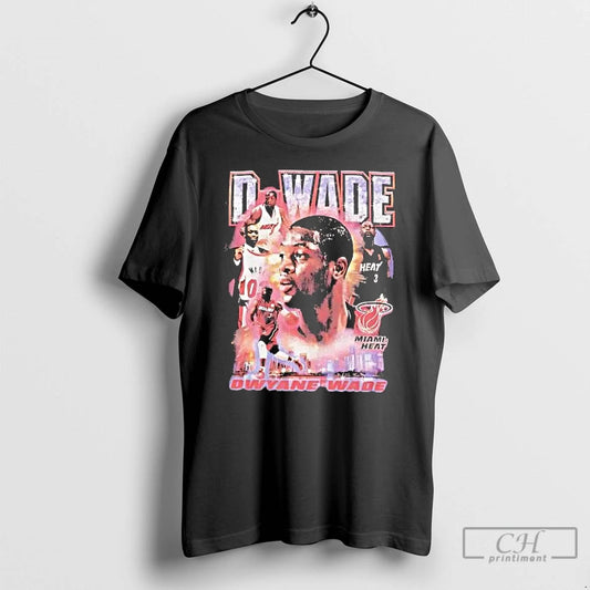 Classic Dwyane Wade D Wade Picture Collage Miami Heat T-Shirts, Hoodie, Sweatshirt | AU18TeeNovaLab.com