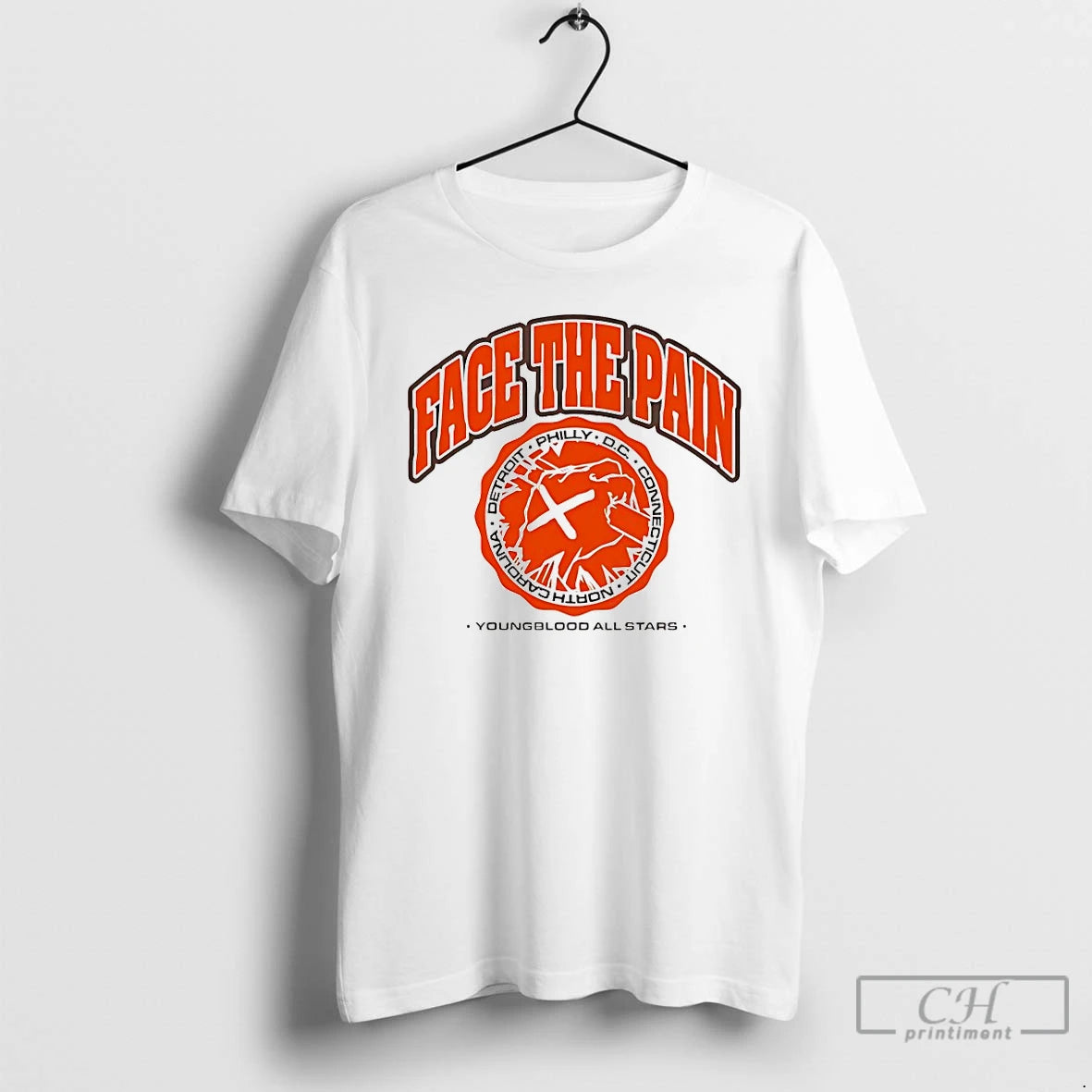 Classic Face The Pain Youngblood All Stars T Shirts