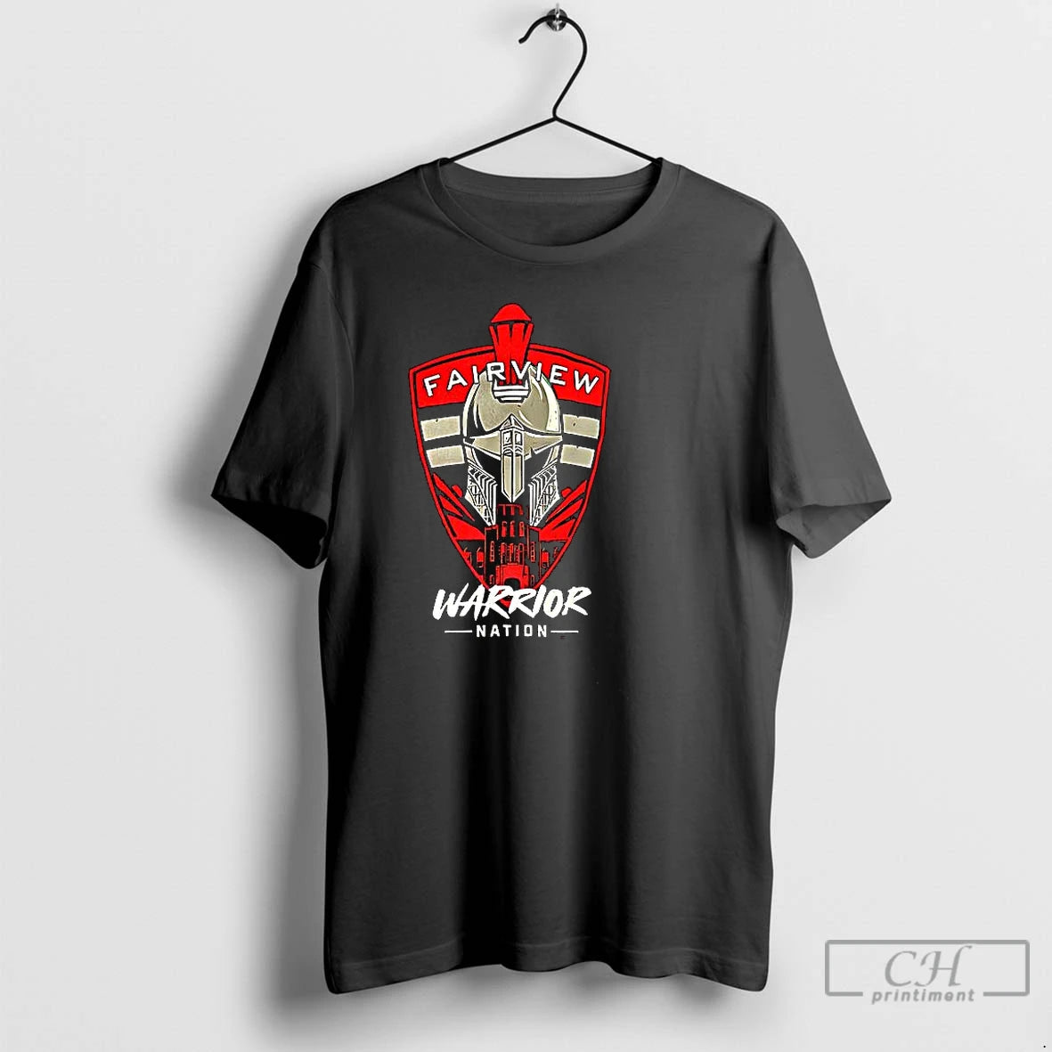 Classic Fairview Warrior Nation Logo T-Shirts, Hoodie, Sweatshirt | AU18TeeNovaLab.com