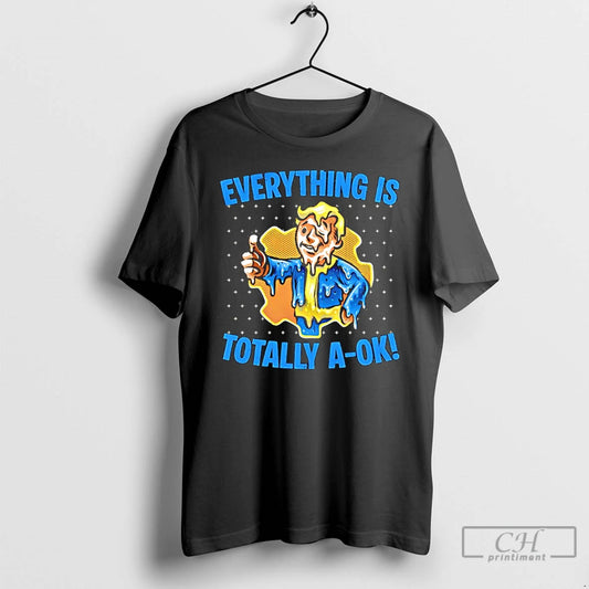 Classic Fallout Everything Is Totally A Ok T-Shirts, Hoodie, Sweatshirt | AU18TeeNovaLab.com