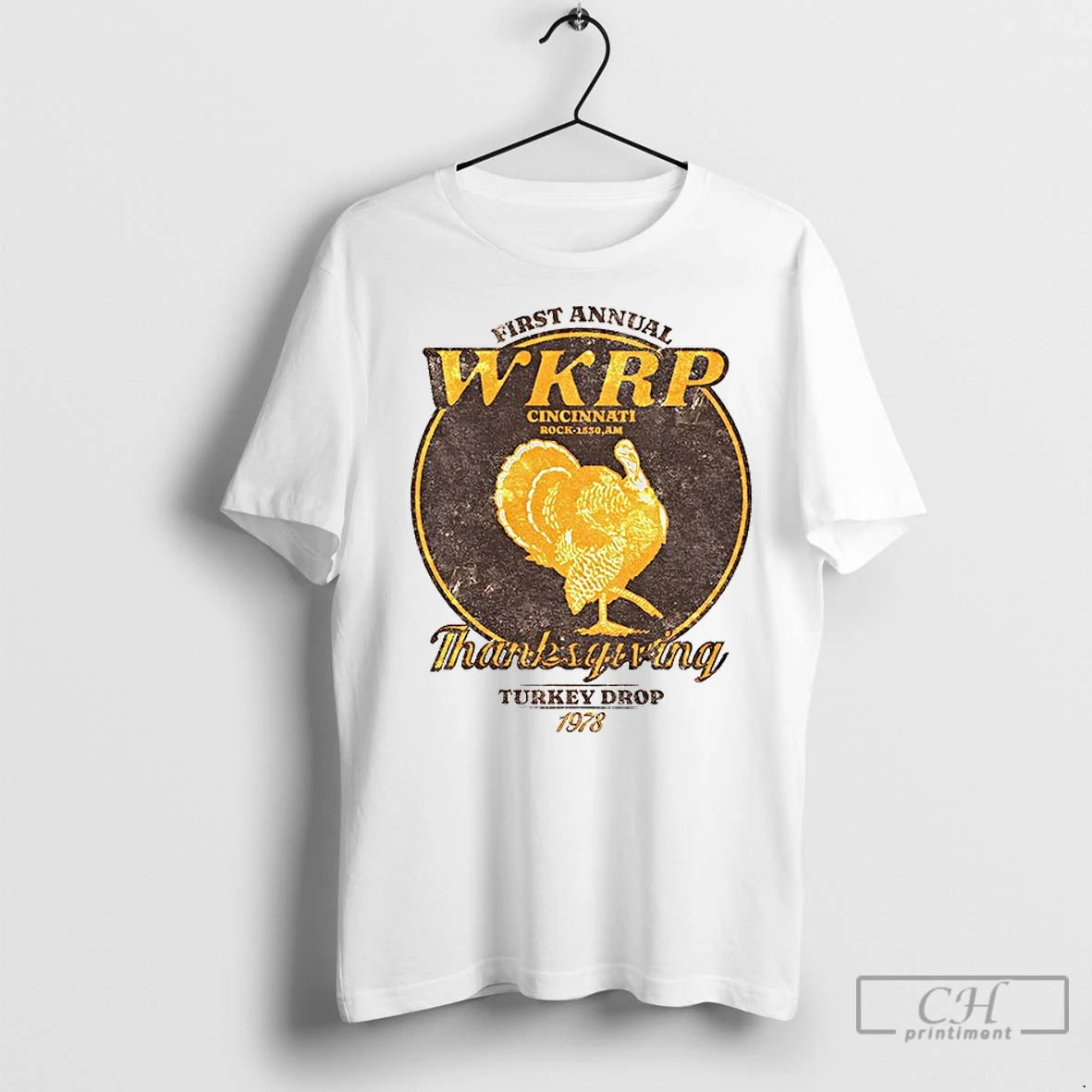 Classic First Annual Wkrp Thanksgiving Day Turkey Drop 1978 Thanksgiving Day Vintage