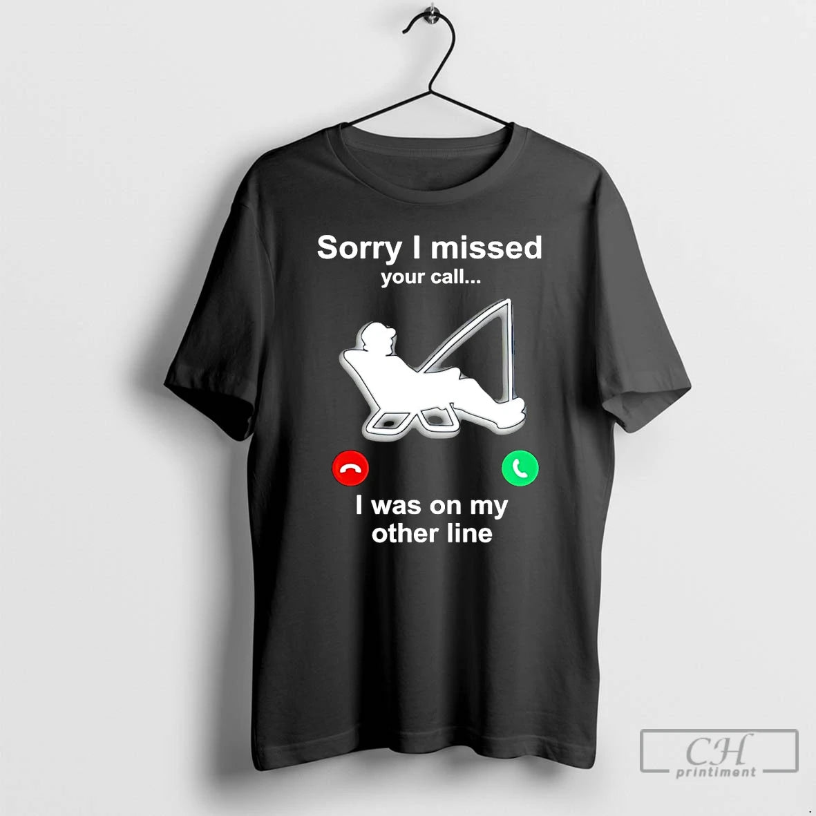 Classic Fishing Sorry I Missed Your Call I Was On My Other Line T Shirts Hoodie, Sweatshirt | AU18TeeNovaLab.com