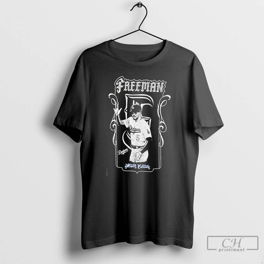 Classic Freddie Freeman Mister Cartoon La Dodgers T Shirts