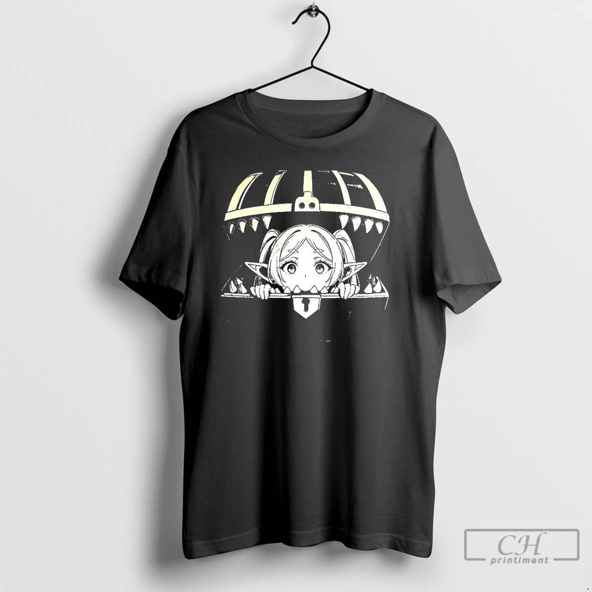 Classic Frieren Frieren Beyond Journeys End Anime Hiding In Treasure Chests T-Shirts, Hoodie, Sweatshirt | AU18TeeNovaLab.com