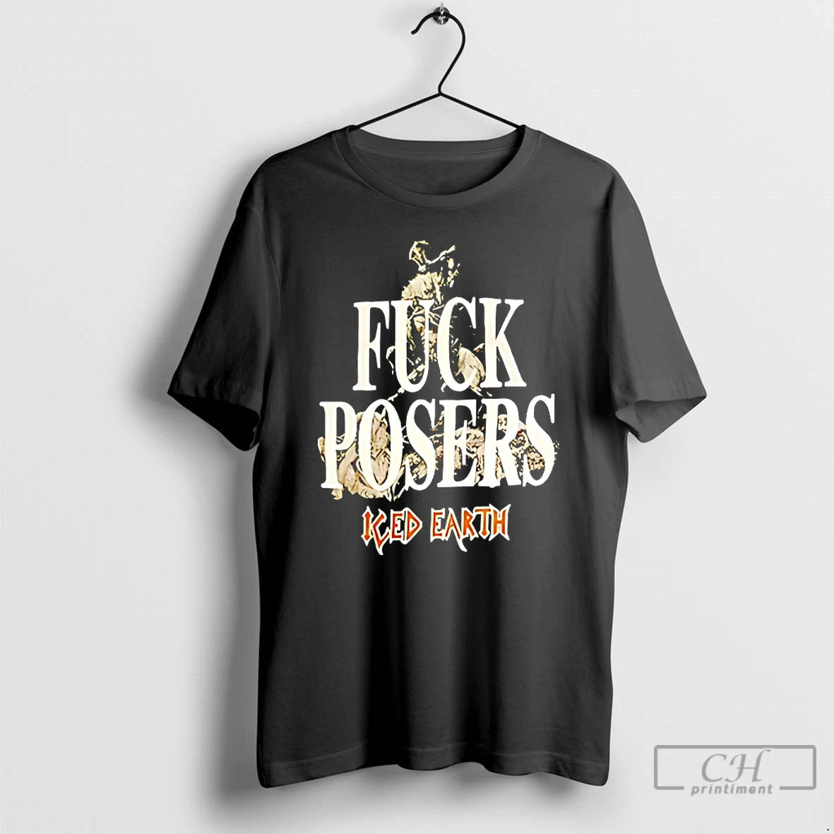 Classic Fuck Posers Iced Earth T-Shirts, Hoodie, Sweatshirt | AU18TeeNovaLab.com