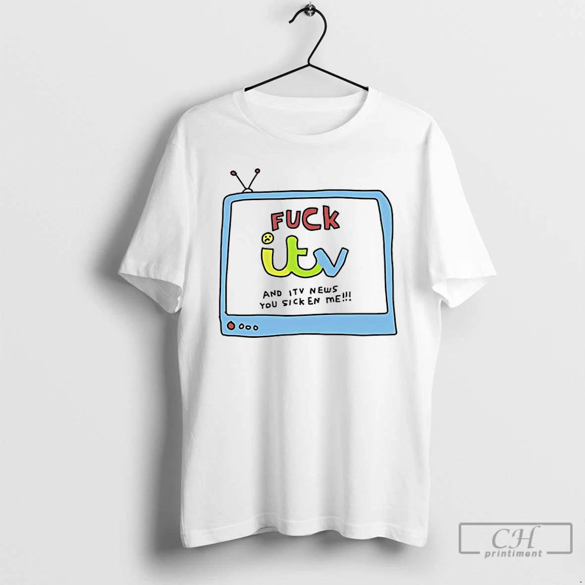Classic Fuck Itv And Itv News You Sicken Me T-Shirts, Hoodie, Sweatshirt | AU18TeeNovaLab.com