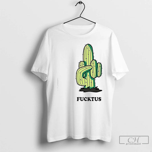 Classic Fucktus Cartoon Cactus Graphic T-Shirts, Hoodie, Sweatshirt | AU18TeeNovaLab.com