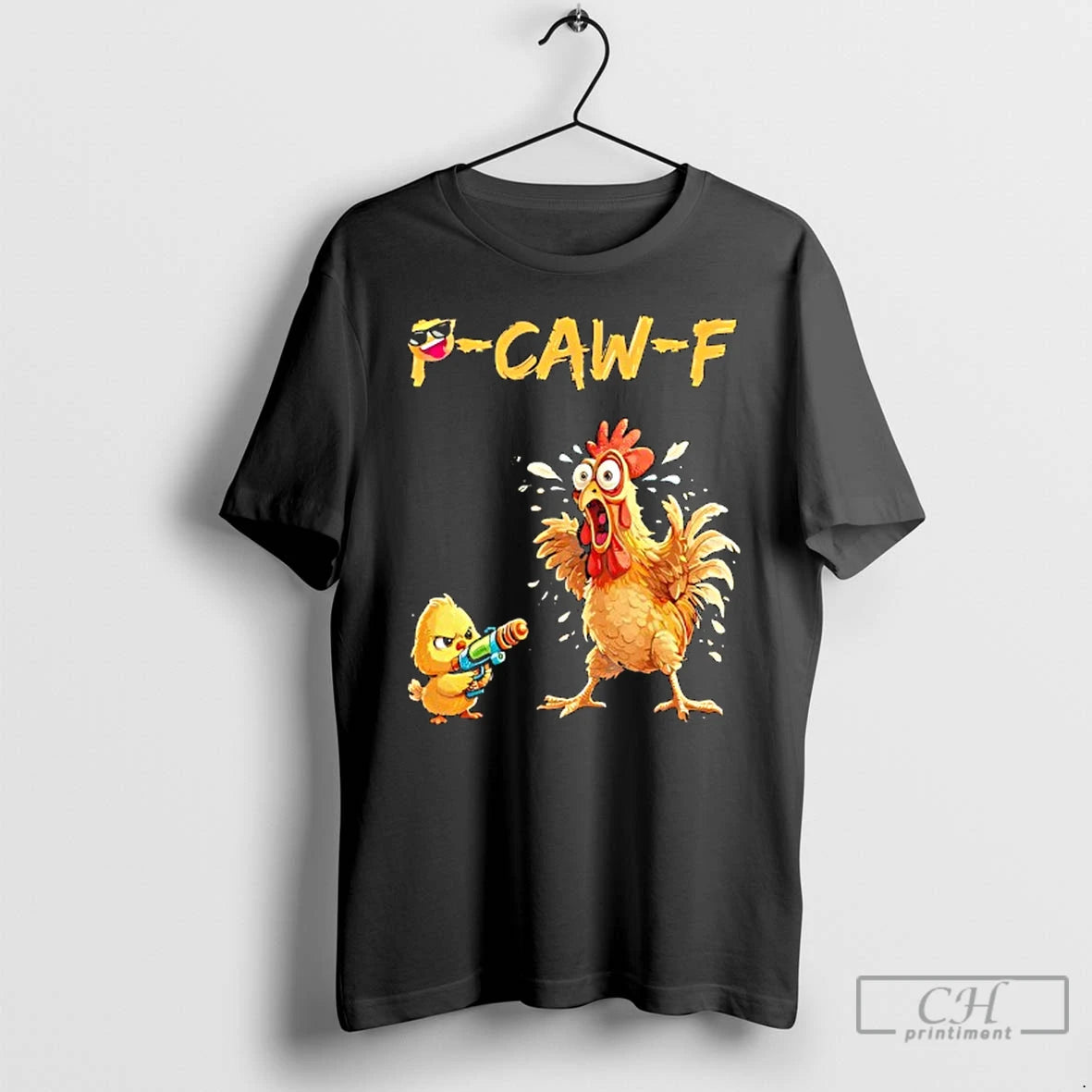Classic Funny Rooster Caw F Chicken T-Shirts, Hoodie, Sweatshirt | AU18TeeNovaLab.com
