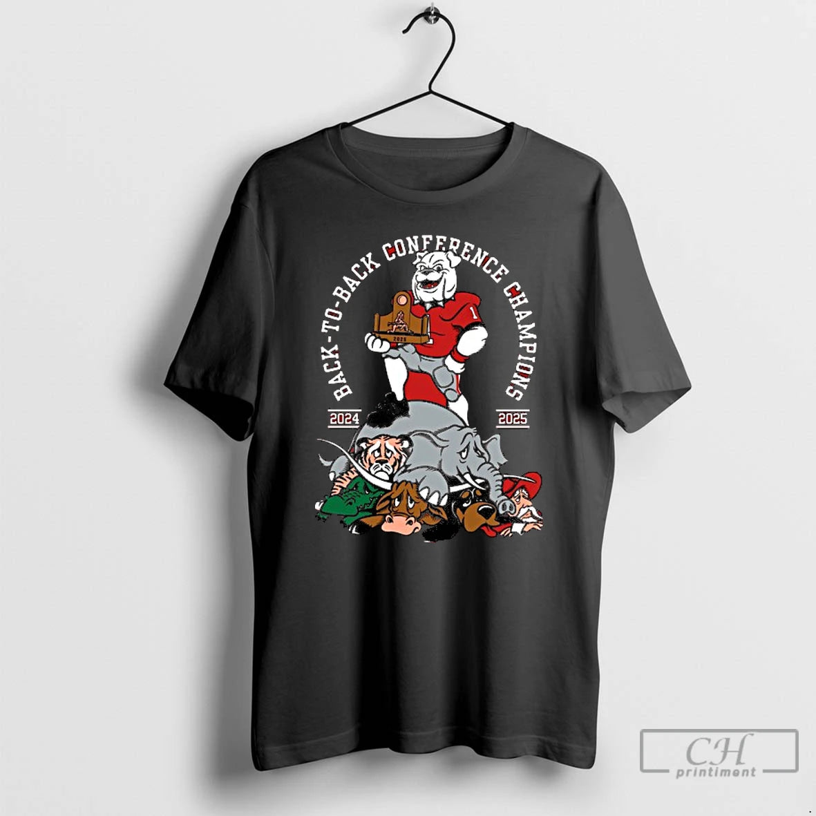 Classic Ga Back To Back Conference Champions T-Shirts, Hoodie, Sweatshirt | AU18TeeNovaLab.com