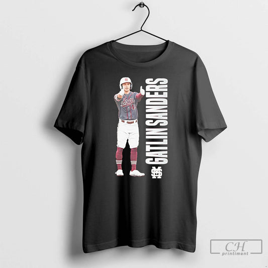 Classic Gatlin Sanders Portrait Like Mississippi State T Shirts