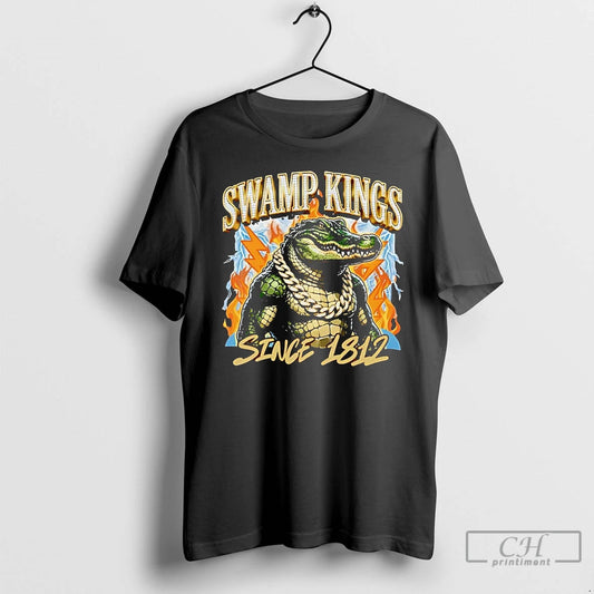 Classic Gator Swamp Kings Since 1812 T-Shirts, Hoodie, Sweatshirt | AU18TeeNovaLab.com