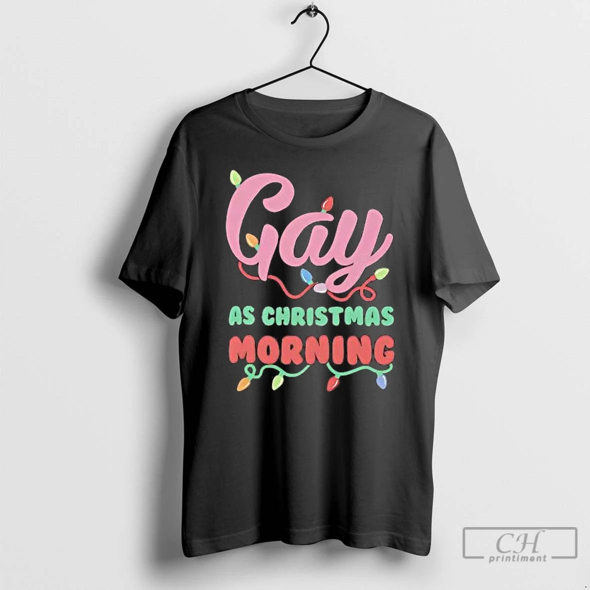 Classic Gay As Christmas Morning T-Shirts, Hoodie, Sweatshirt | AU18TeeNovaLab.com