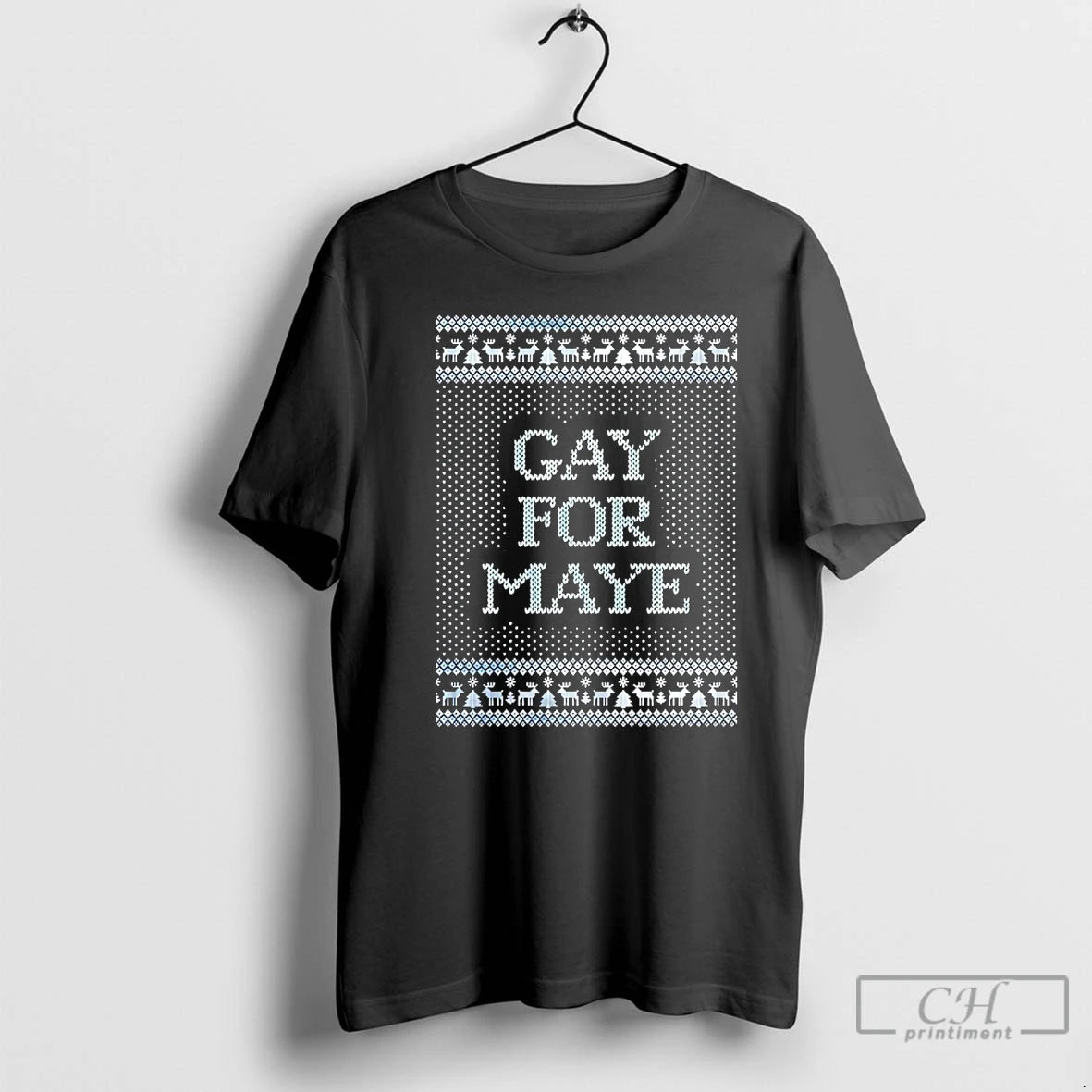 Classic Gay For Maye Tacky Ugly Christmas T-Shirts, Hoodie, Sweatshirt | AU18TeeNovaLab.com