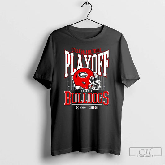 Classic Georgia Bulldogs 2025 26 College Football Playoff Cfp Helmet T-Shirts, Hoodie, Sweatshirt | AU18TeeNovaLab.com