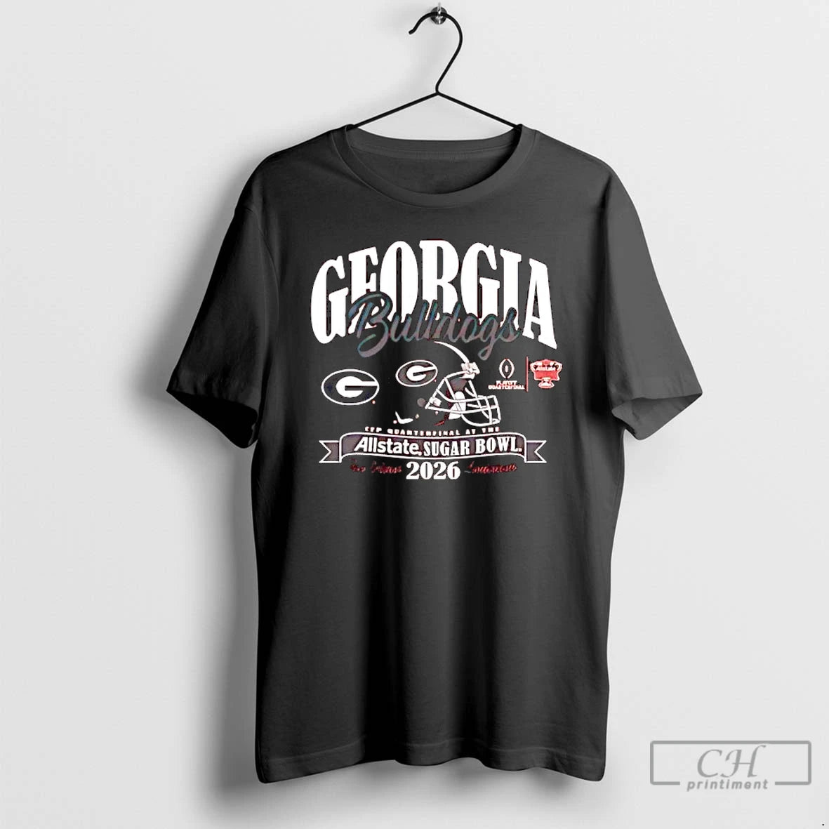 Classic Georgia Bulldogs College Football Playoff 2026 Allstate Sugar Bowl T-Shirts, Hoodie, Sweatshirt | AU18TeeNovaLab.com