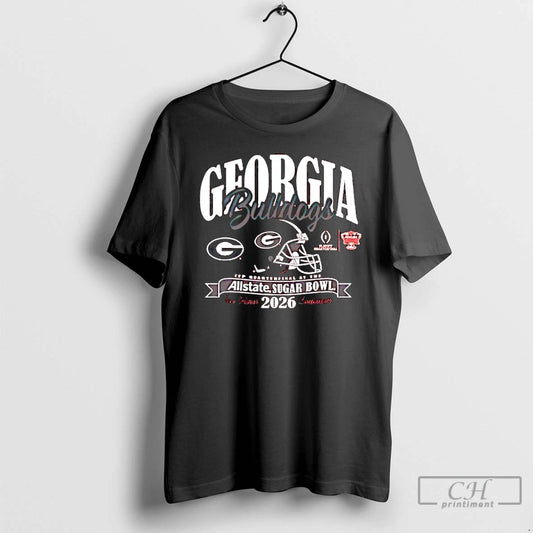 Classic Georgia Bulldogs College Football Playoff 2026 Allstate Sugar Bowl T-Shirts, Hoodie, Sweatshirt | AU18TeeNovaLab.com