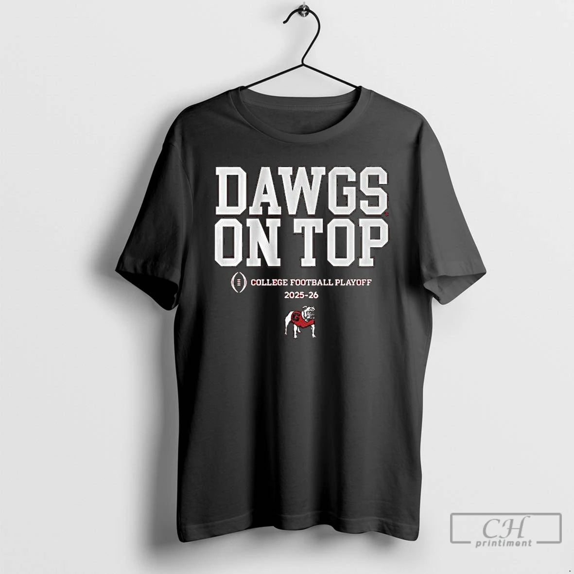Classic Georgia Bulldogs Football 2025 Cfp Team Dawgs On Top Slogan T-Shirts, Hoodie, Sweatshirt | AU18TeeNovaLab.com