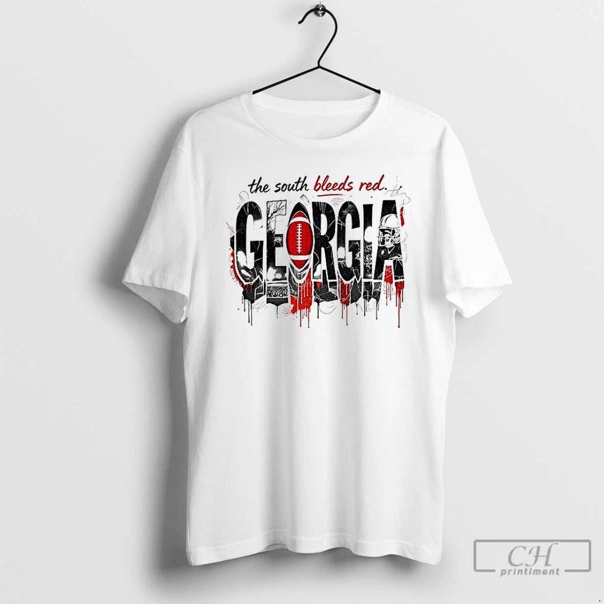Classic Georgia Bulldogs Football The South Bleeds Red Lights T-Shirts, Hoodie, Sweatshirt | AU18TeeNovaLab.com
