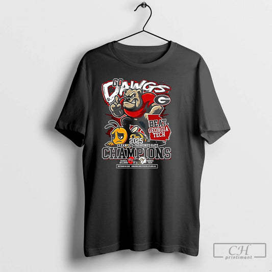 Classic Georgia Bulldogs Go Dawgs 2025 Clean Old Fashioned Hate Champions T-Shirts, Hoodie, Sweatshirt | AU18TeeNovaLab.com