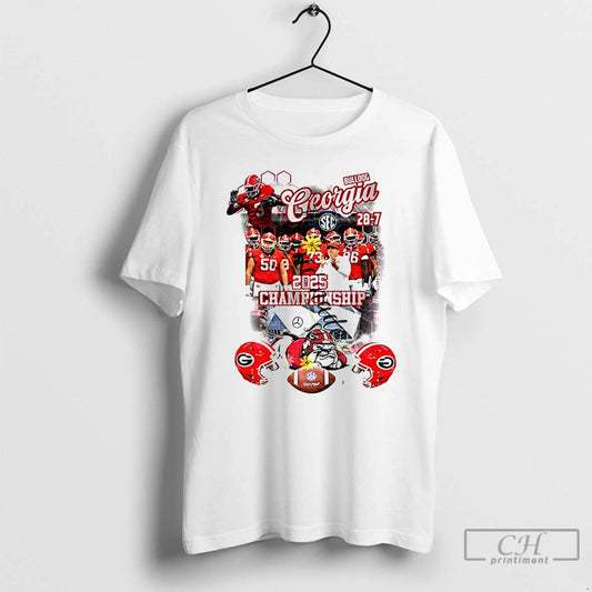 Classic Georgia Bulldogs Football 2025 Sec Championship T-Shirts, Hoodie, Sweatshirt | AU18TeeNovaLab.com