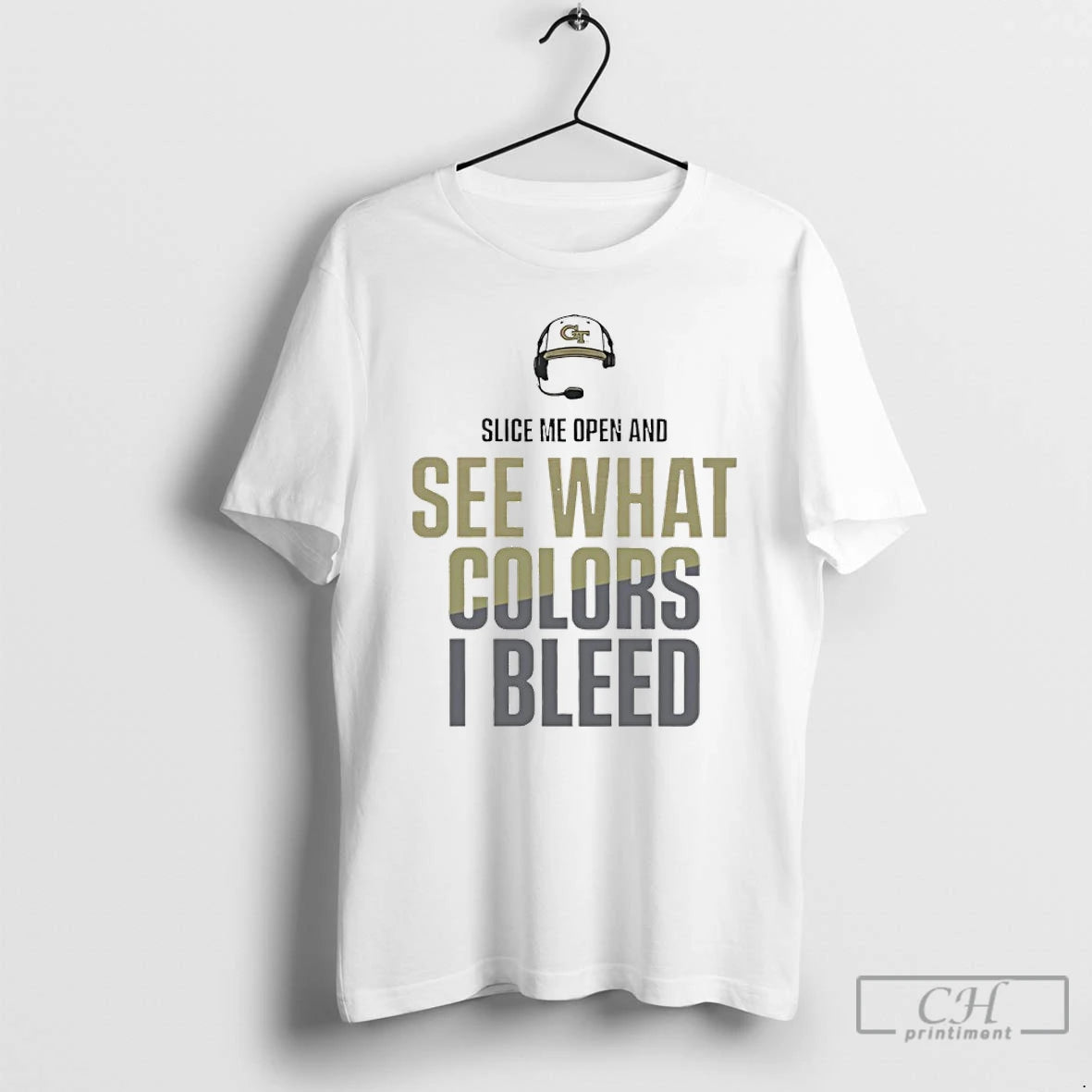 Classic Georgia Tech Slice Me Open And See What Colors I Bleed T Shirts Sweater Hoodie, Sweatshirt | AU18TeeNovaLab.com