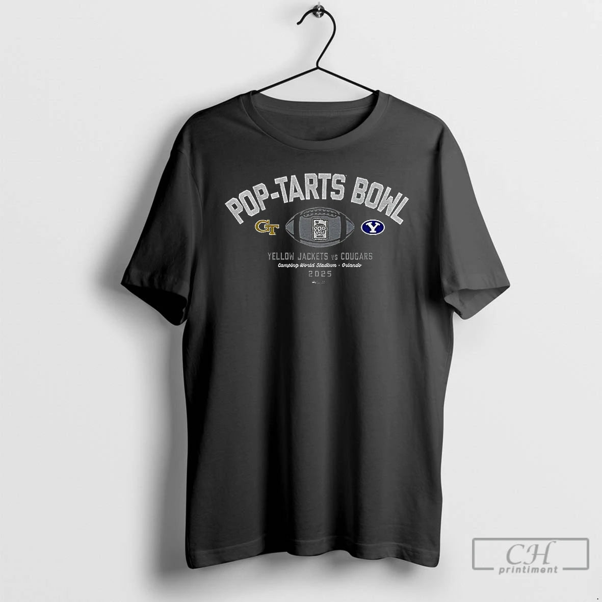 Classic Georgia Tech Yellow Jackets Vs Byu Cougars 2025 Pop Tarts Bowl 2 Team T-Shirts, Hoodie, Sweatshirt