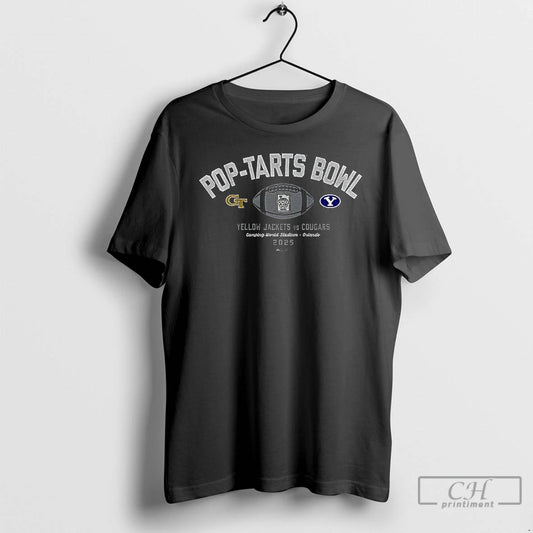 Classic Georgia Tech Yellow Jackets Vs Byu Cougars 2025 Pop Tarts Bowl 2 Team T-Shirts, Hoodie, Sweatshirt