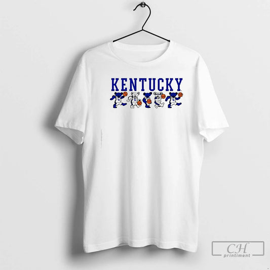 Classic Grateful Dead Dancing Bears Kentucky Wildcats Basketball Logo T-Shirts, Hoodie, Sweatshirt | AU18TeeNovaLab.com