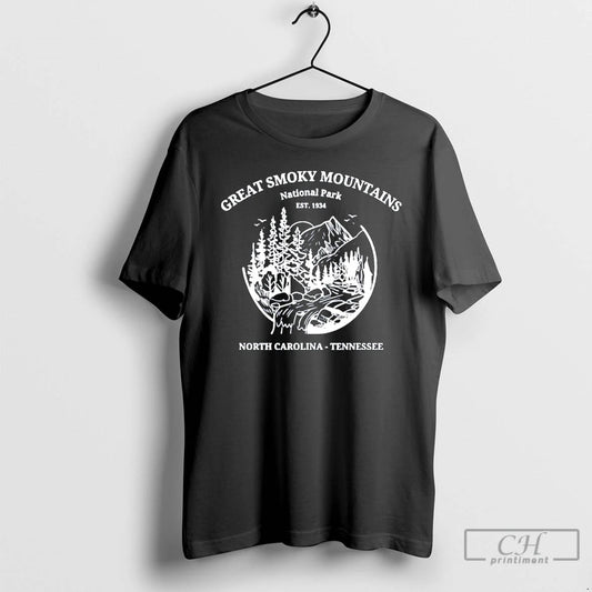 Classic Great Smoky Mountains National Park T Shirts