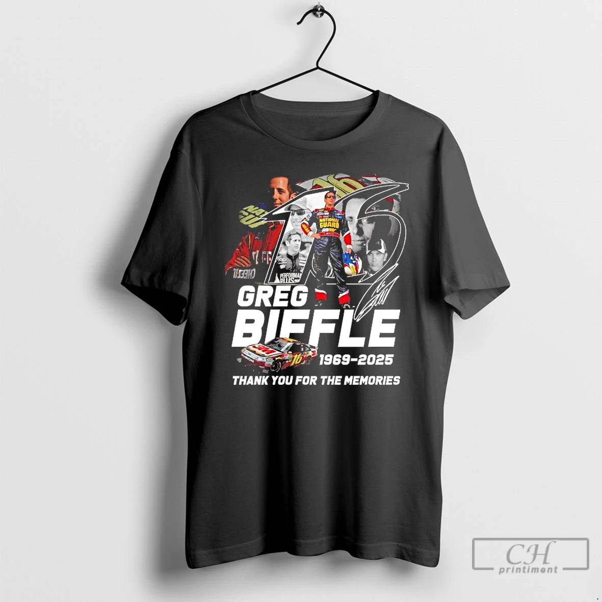 Classic Greg Biffle 1969 2025 Thank You For The Memories T-Shirts, Hoodie, Sweatshirt | AU18TeeNovaLab.com