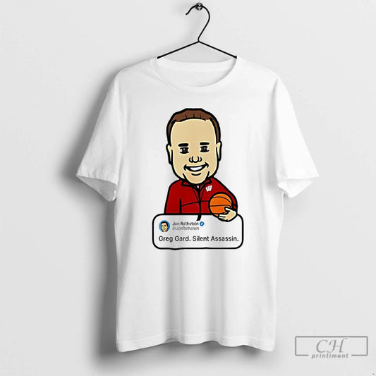 Classic Greg Gard Silent Assassin Caricature T-Shirts, Hoodie, Sweatshirt | AU18TeeNovaLab.com