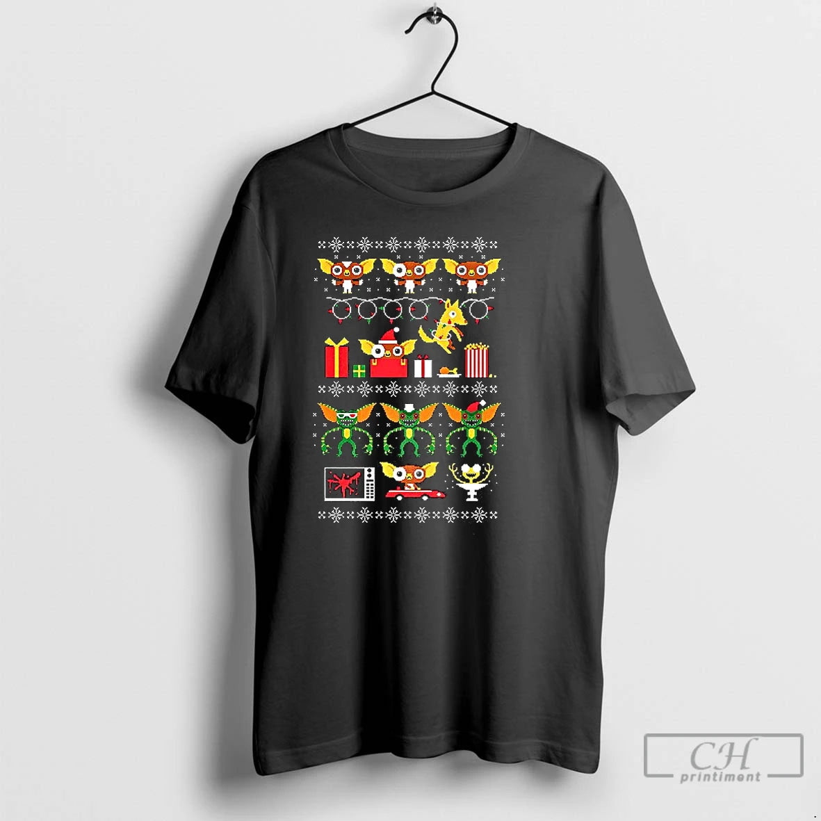 Classic Gremlins Cookies After Midnight Ugly Christmas Jumper T-Shirts, Hoodie, Sweatshirt | AU18TeeNovaLab.com