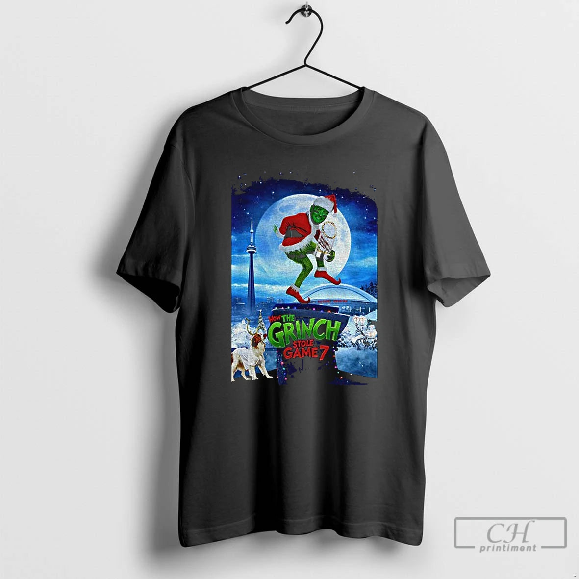 Classic Grinch How The Grinch Stole Game 7 Merry Christmas T-Shirts, Hoodie, Sweatshirt | AU18TeeNovaLab.com