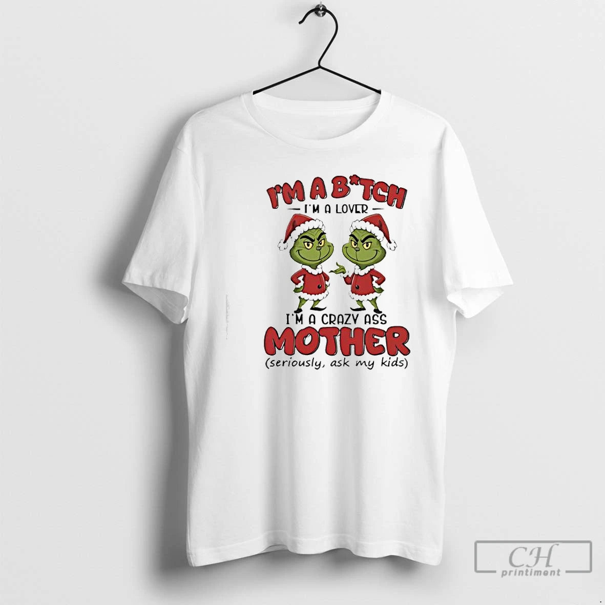 Classic Grinch Im A Bitch Im A Lover T-Shirts, Hoodie, Sweatshirt | AU18TeeNovaLab.com