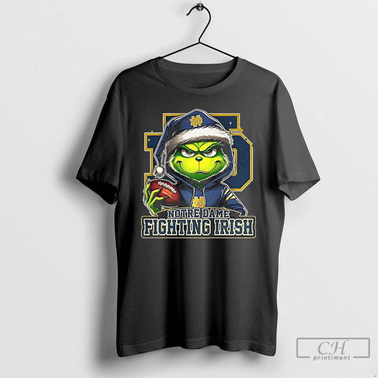 Classic Grinch X Notre Dame Fighting Irish Football 2025 Merry Christmas T-Shirts, Hoodie, Sweatshirt | AU18TeeNovaLab.com