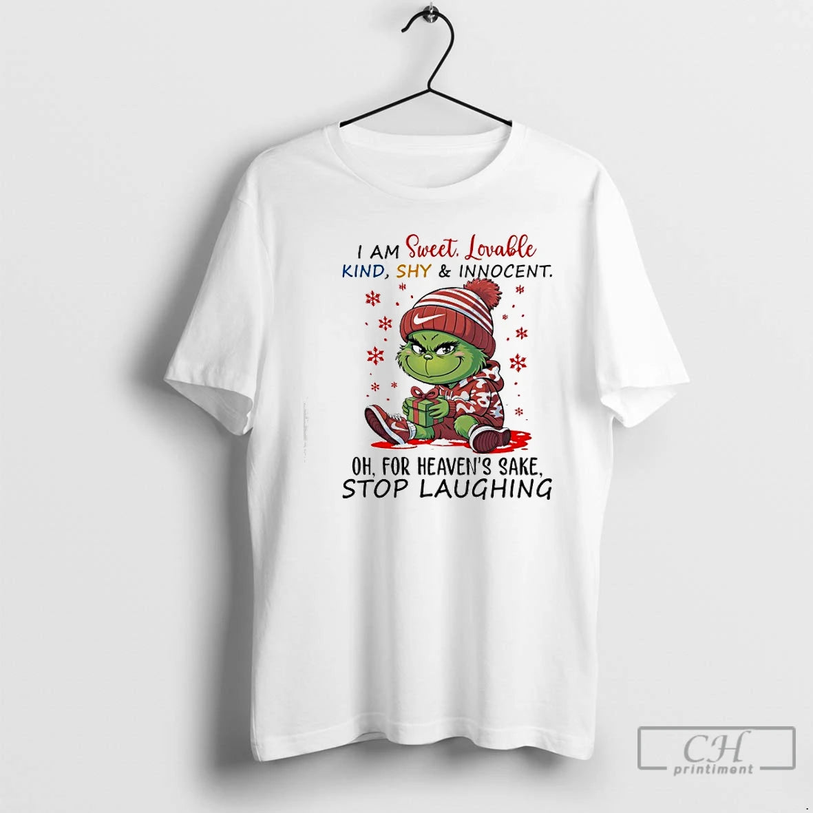 Classic Grinch I Am Sweet Lovable Kind Shy Innocent T-Shirts, Hoodie, Sweatshirt | AU18TeeNovaLab.com