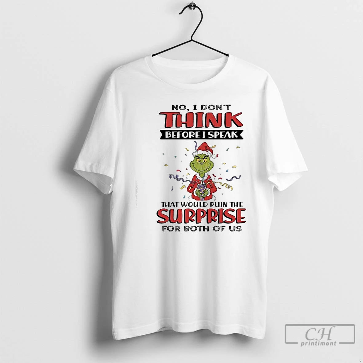 Classic Grinch No I Dont Think Before I Speak T-Shirts, Hoodie, Sweatshirt | AU18TeeNovaLab.com
