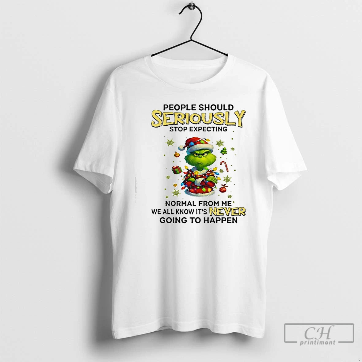 Classic Grinch People Should Seriously Stop Expecting T-Shirts, Hoodie, Sweatshirt | AU18TeeNovaLab.com