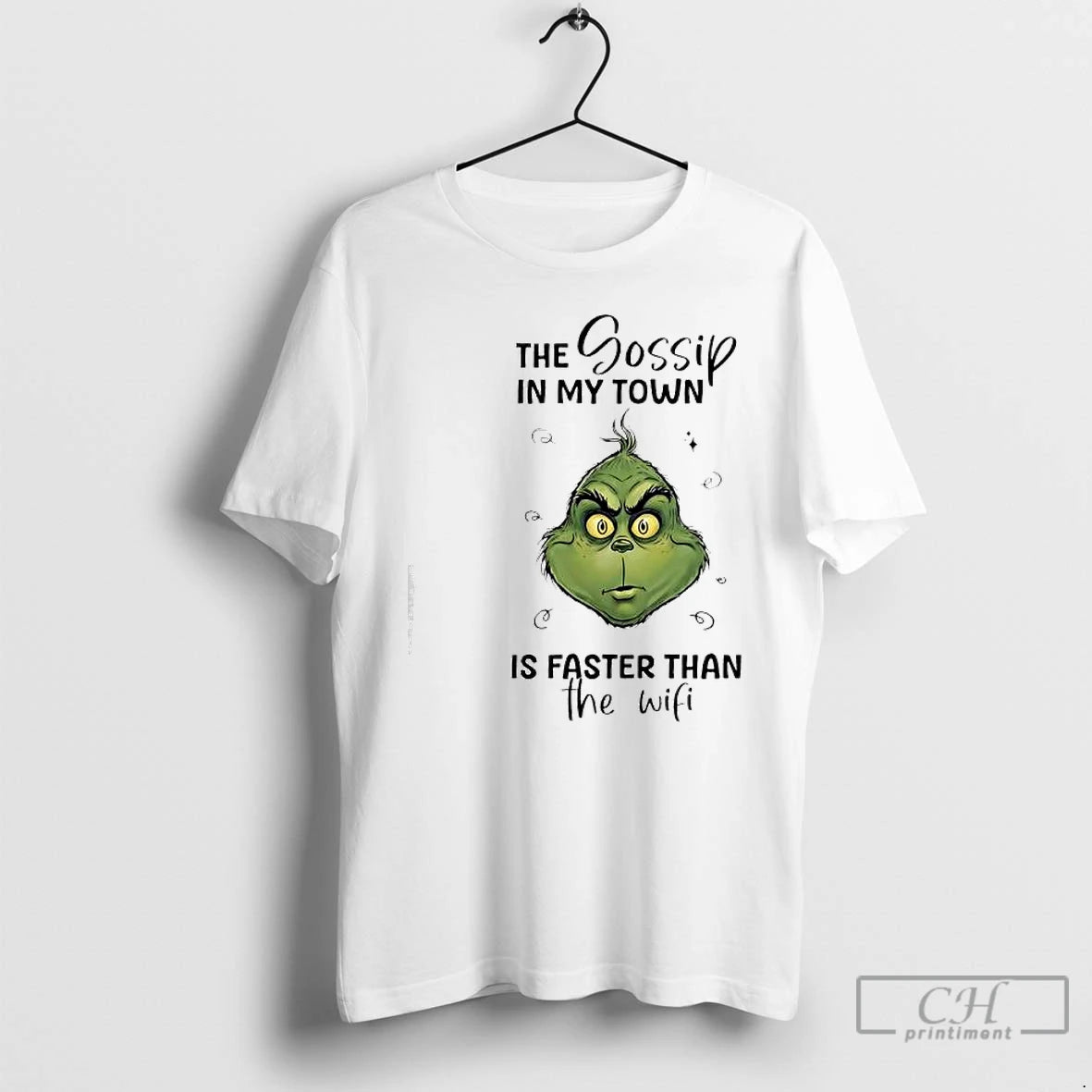 Classic Grinch The Gossip In My Town Is Faster Than The Wifi T Shirts Sweater Hoodie, Sweatshirt | AU18TeeNovaLab.com