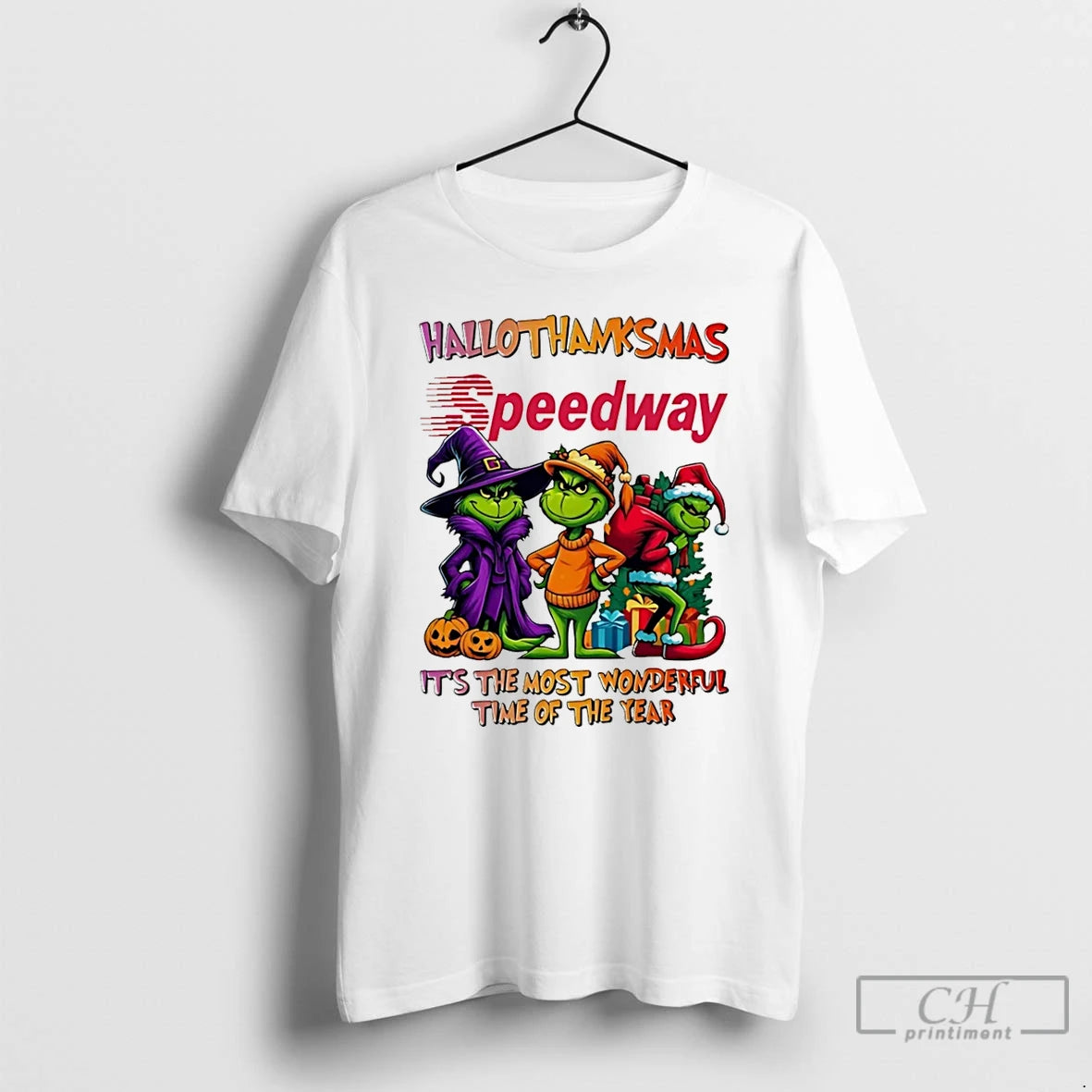 Classic Grinch X Speedway Its The Most Wonderful Time Of The Year 2025 Happy Hallothanksmas