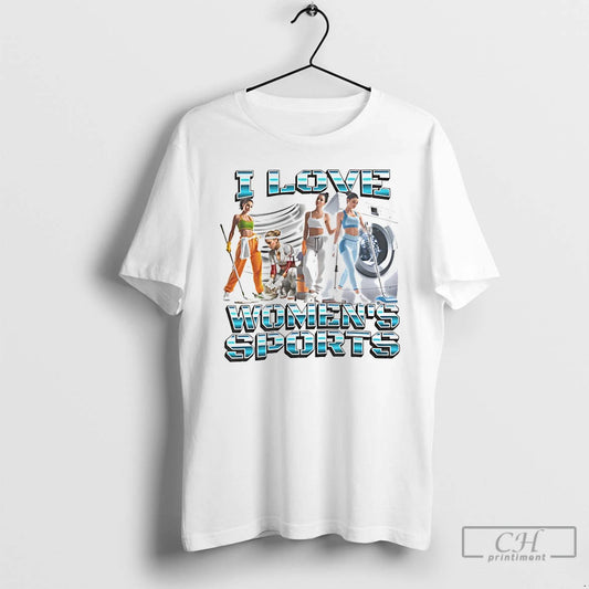 Classic Gym Girls I Love Womens Sports T Shirts