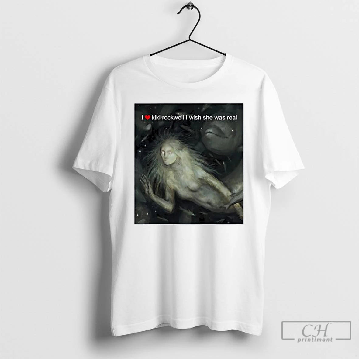 Classic Hauntingly Beautiful Girl I Love Kiki Rockwell I Wish She Was Real T Shirts Hoodie, Sweatshirt | AU18TeeNovaLab.com