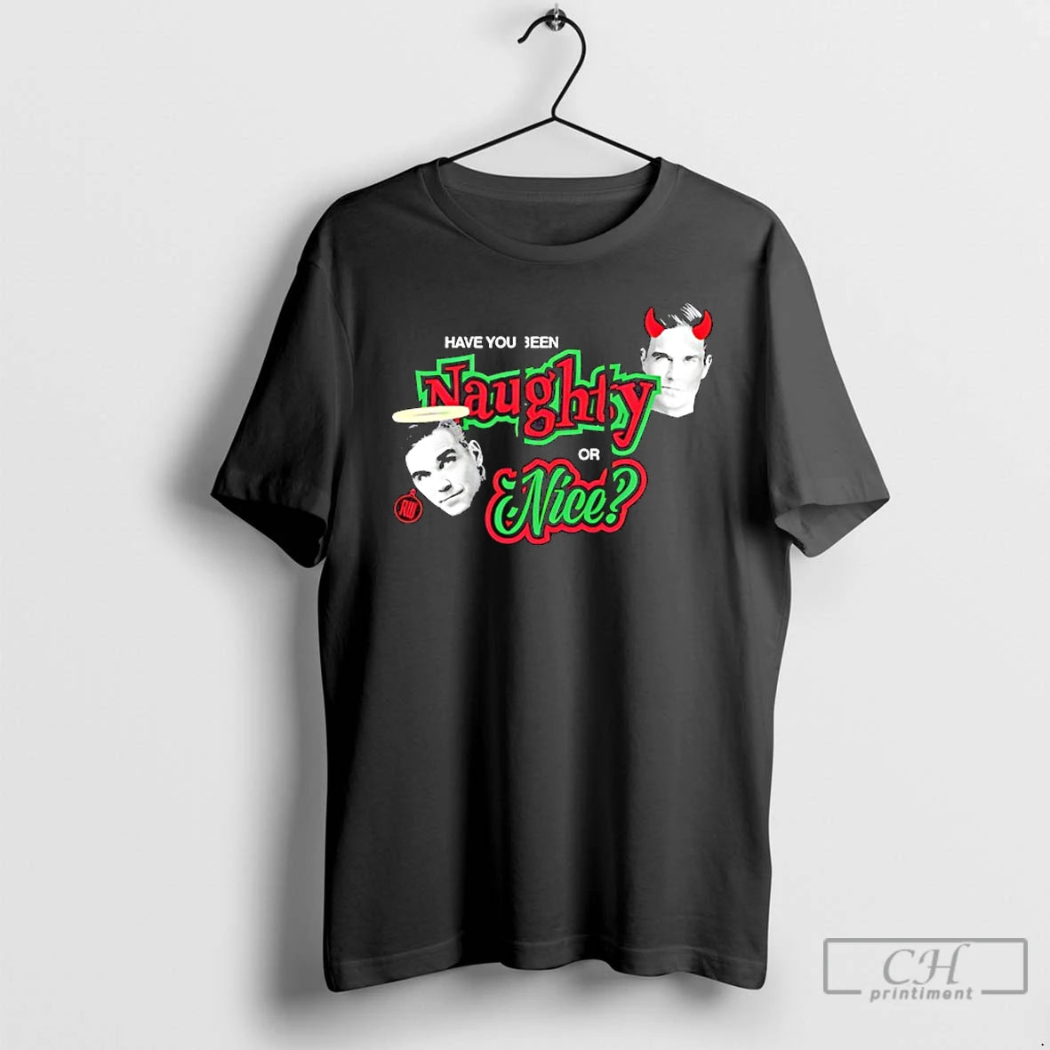 Classic Have You Been Naughty Or Nice Devil Robbie T-Shirts, Hoodie, Sweatshirt | AU18TeeNovaLab.com