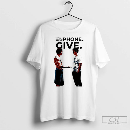 Classic Heated Rivalry You Have Phone Give T-Shirts, Hoodie, Sweatshirt | AU18TeeNovaLab.com